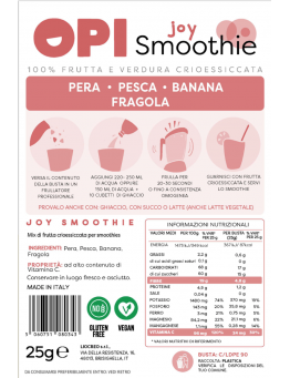 JOY MULTIVITAMINICO - INSTANT SMOOTHIE CON FRUTTA CRIOESSICATA