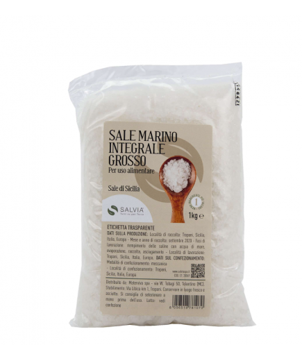 SALE MARINO DI SICILIA INTEGRALE GROSSO 1KG