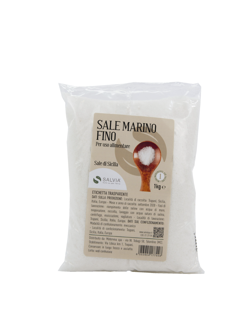 SALE MARINO FINO DI SICILIA FINO 1KG