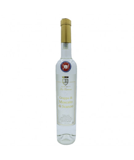 GRAPPA DI MOSCATO DI SCANZO - 500ml - 45% Vol.