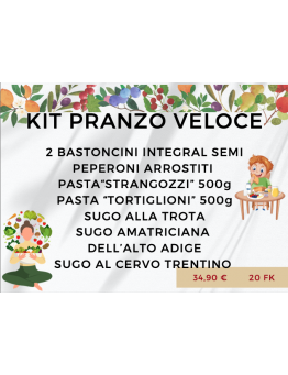 KIT PRANZO VELOCE