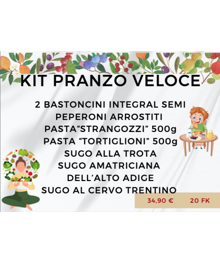 KIT PRANZO VELOCE