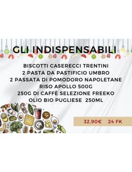 GLI INDISPENSABILI - PROMOZIONE