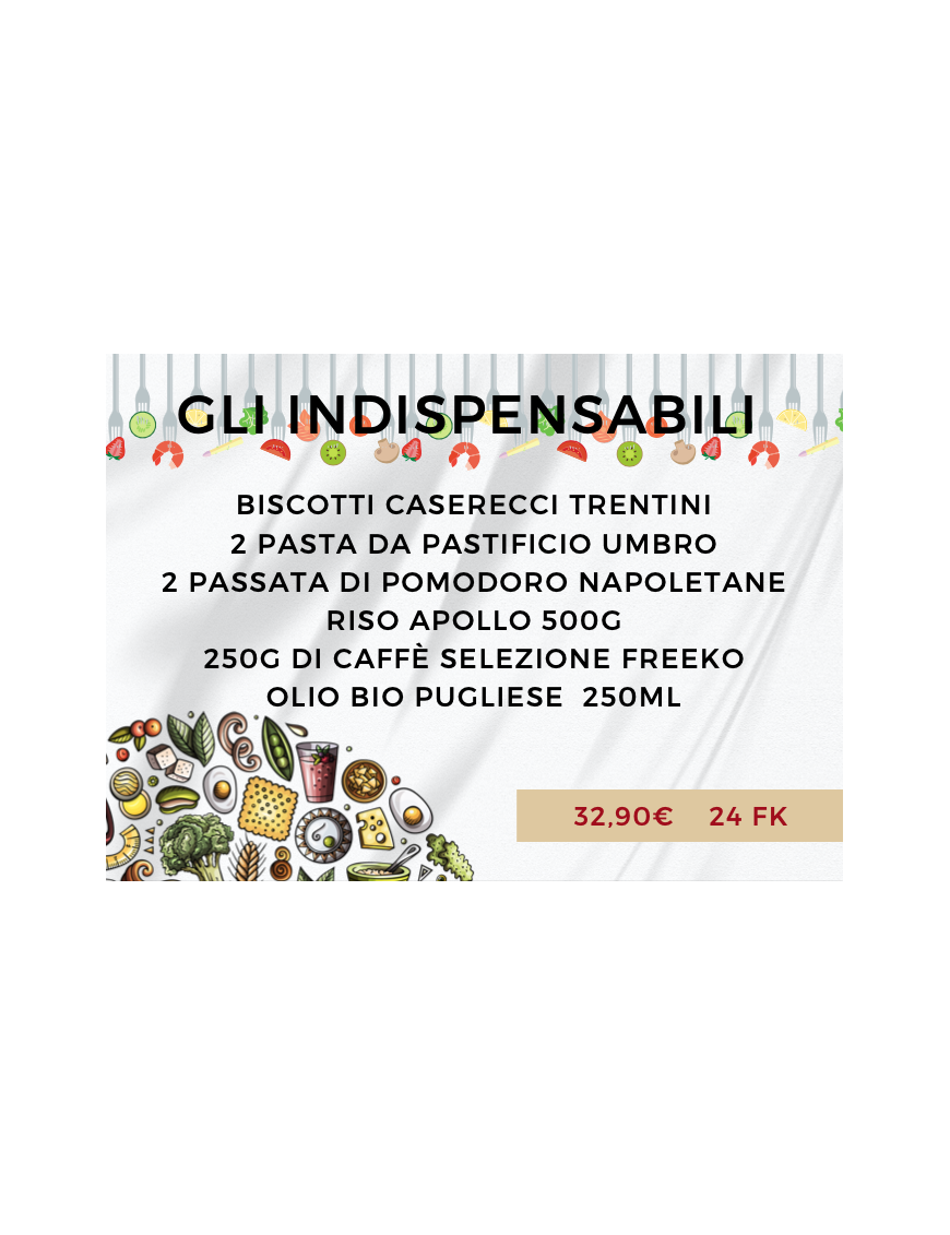 GLI INDISPENSABILI - PROMOZIONE