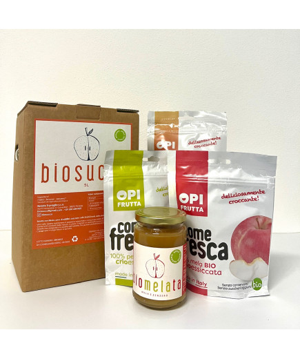 SUPER PROMO 5L BIOSUCCO MELA E ZENZERO + BIOMELATA + CRIOESSICATA COME FRESCA