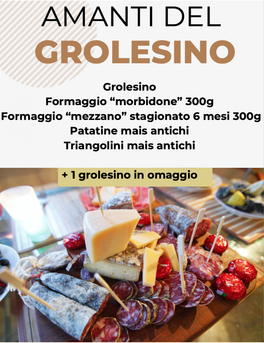 PROMOZIONE GROLESINO GRATIS!