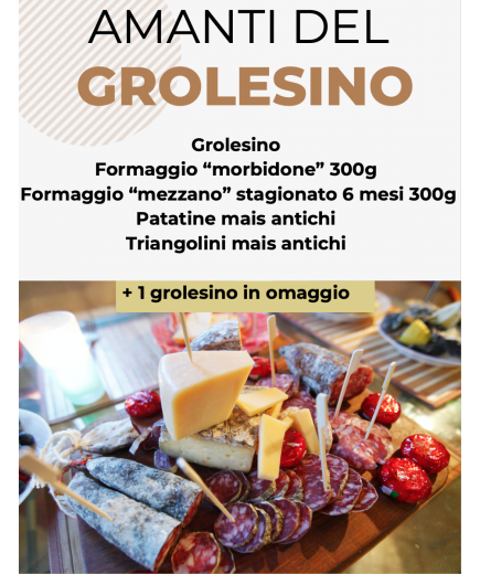 PROMOZIONE GROLESINO GRATIS!