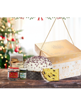 copy of KIT TIN BOX PANETTONE CLASSICO + VALDOBBIADENE PROSECCO DOCG