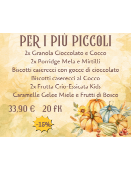 PROMOZIONE: " PER I PIÙ PICCOLI... "