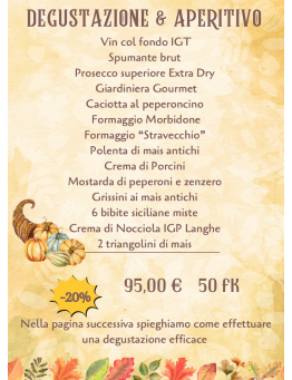 PROMOZIONE: " DEGUSTAZIONE...