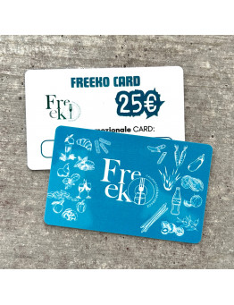 FREEKO CARD 25€ - CARTA FISICA